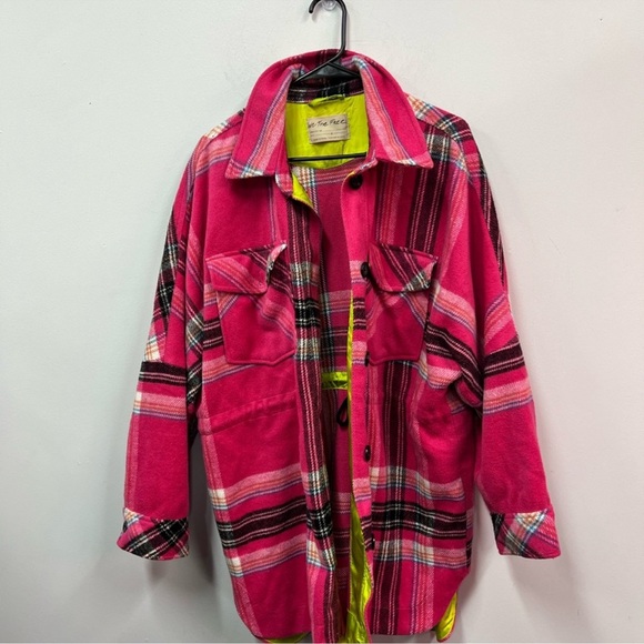 We The Free Pink Down for You Shacket size small - Picture 2 of 5